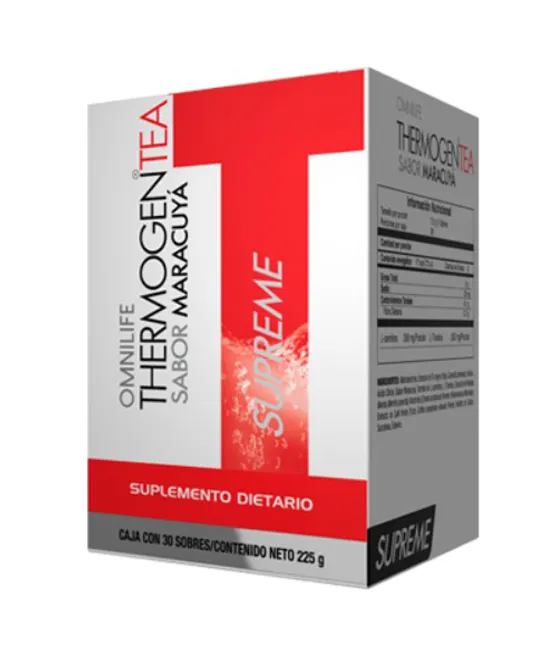 Thermogen Tea Maracuyá Supreme  Argentina Omnilife precio actualizado